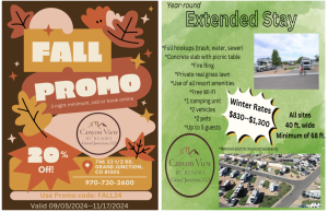 FallPromo & Extended Stay Promo